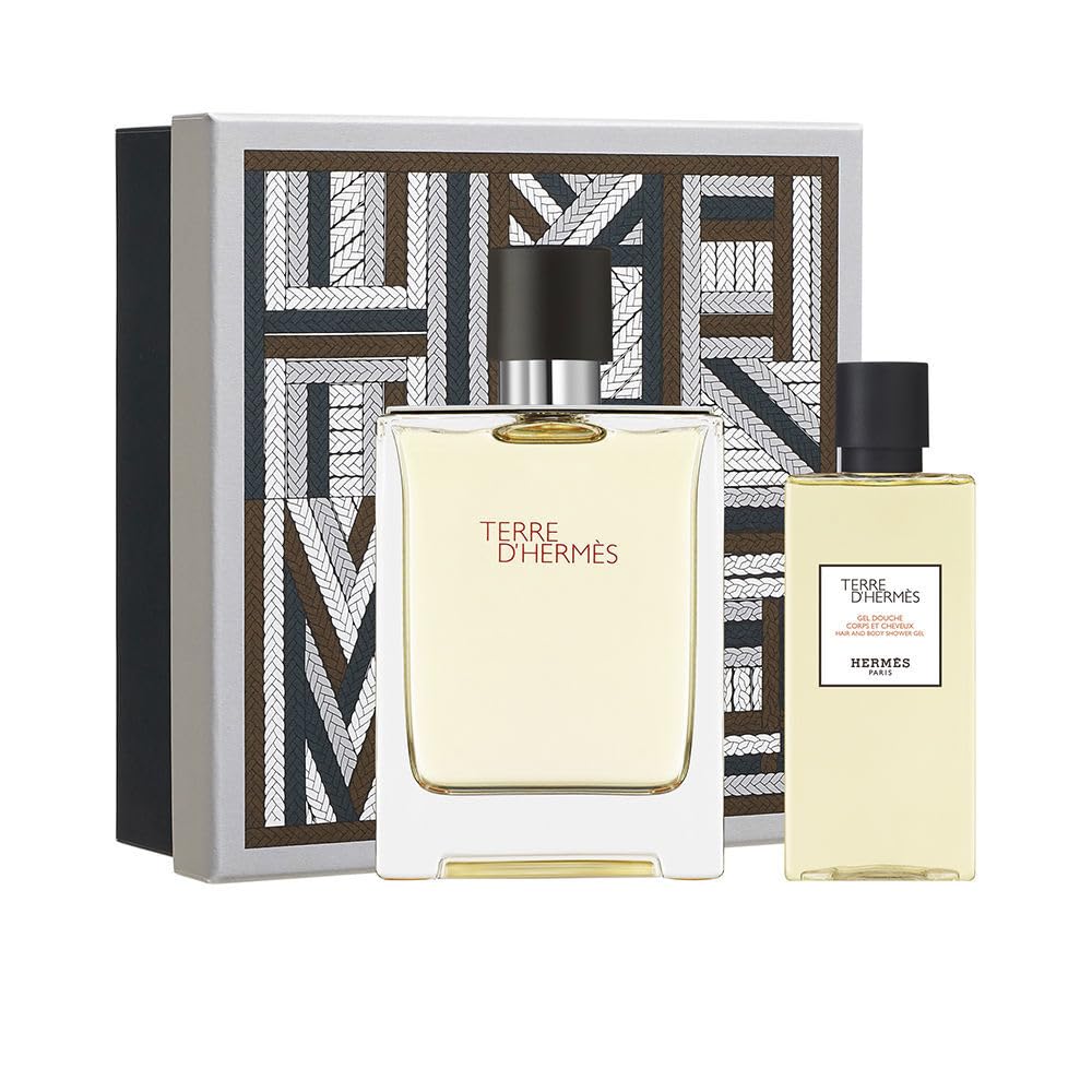 Amazon.com : HERMES Terre D'Hermes 2-Piece set for Men (3.4 Ounce